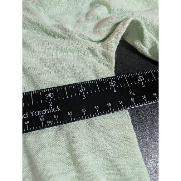 J. Crew Sweater Women's Size XXL Green Crewneck Pullover 2XL Shirt Tunic Top - Picture 11 of 13